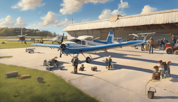 Aérodrome de Jonzac : des vols de découverte inoubliables