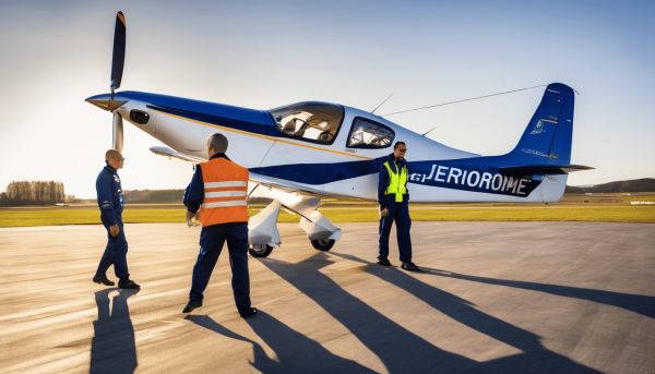 Aérodrome Jonzac : école de pilotage et baptêmes de l’air