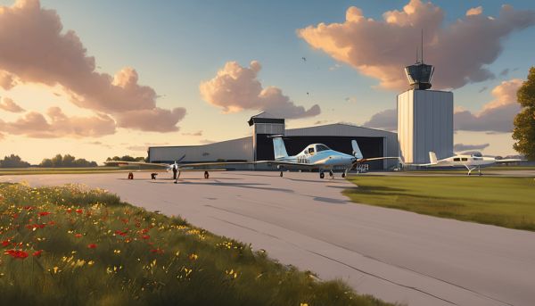 Pourquoi choisir l’aérodrome de Haute-Saintonge pour vos vols ?
